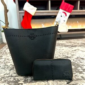 Tory Burch Bucket Bag & Wallet